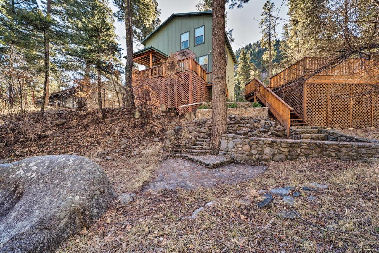 Scenic Riverside Cabin In Ruidoso With Deck And Grill! 外观 照片