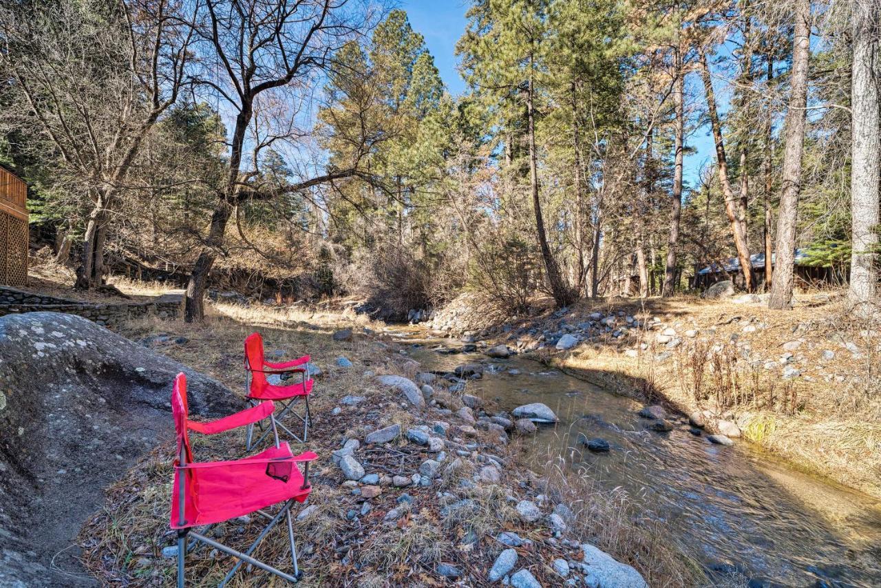 Scenic Riverside Cabin In Ruidoso With Deck And Grill! 外观 照片