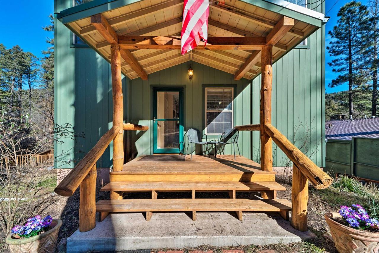 Scenic Riverside Cabin In Ruidoso With Deck And Grill! 外观 照片