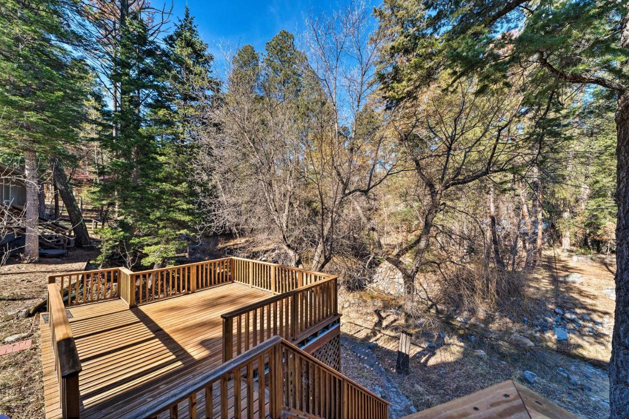 Scenic Riverside Cabin In Ruidoso With Deck And Grill! 外观 照片