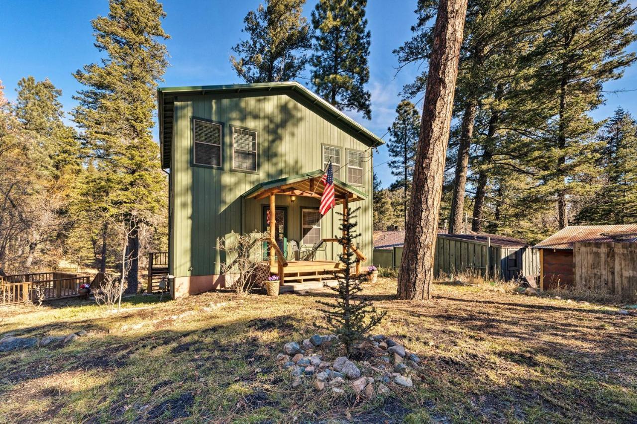 Scenic Riverside Cabin In Ruidoso With Deck And Grill! 外观 照片