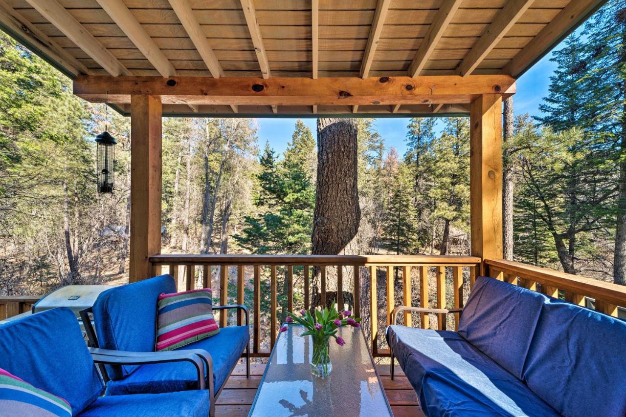 Scenic Riverside Cabin In Ruidoso With Deck And Grill! 外观 照片
